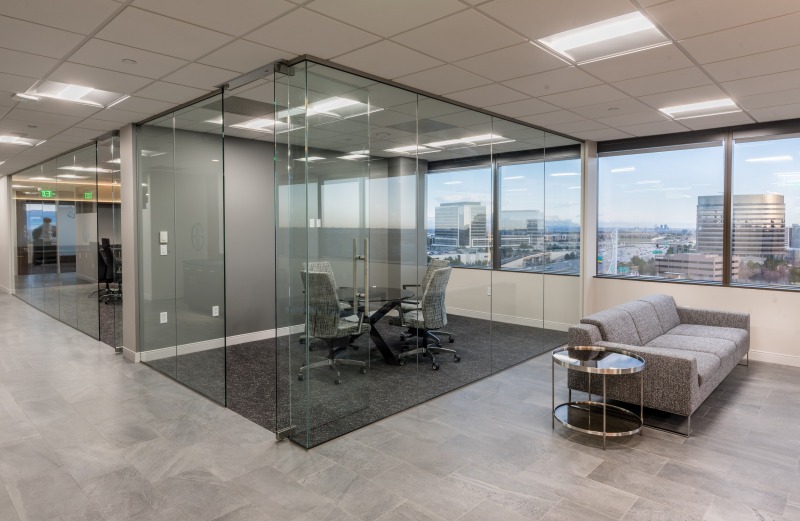 construction photography, architecture photographer near Denver, interior office photography in Denver