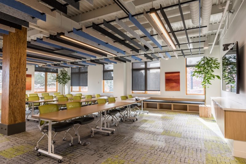 Nature Conservancy, office remodel construction photography, architecture photography Boulder, construction photography near Denver