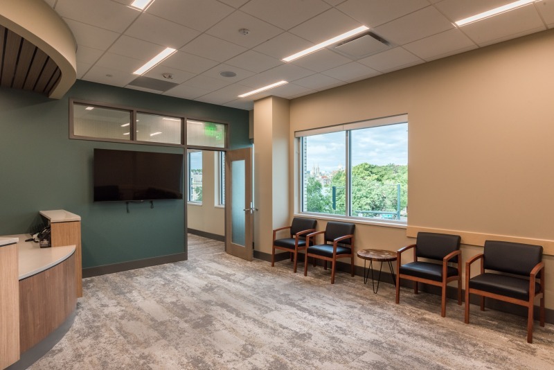 medical office construction photography Denver, Denver construction photography, Peak ENT