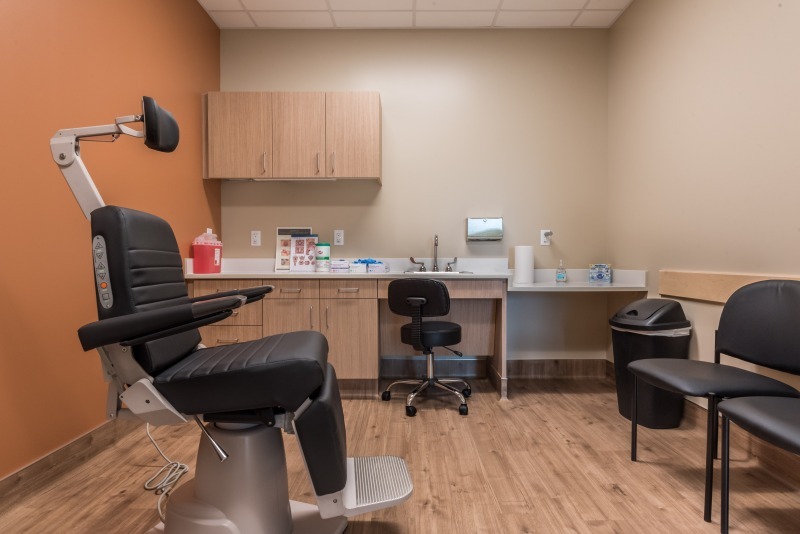 medical office construction photography Denver, Denver construction photography, Peak ENT