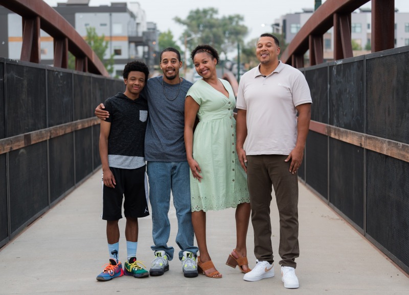 downtown denver family photos