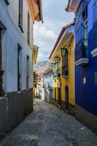 Bolivia - Jean Street in La Paz