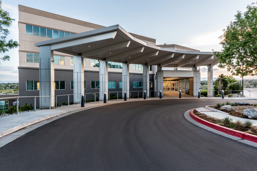 entrance north suburban medical center in Thornton