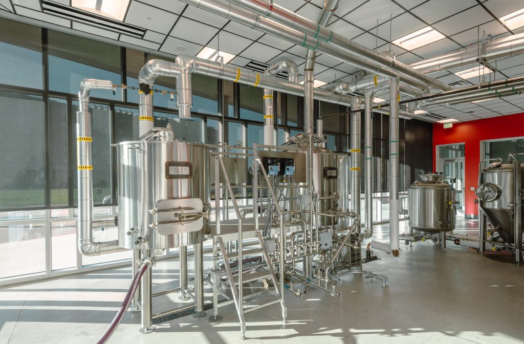 professional photography of MSU Brew Lab in Denver