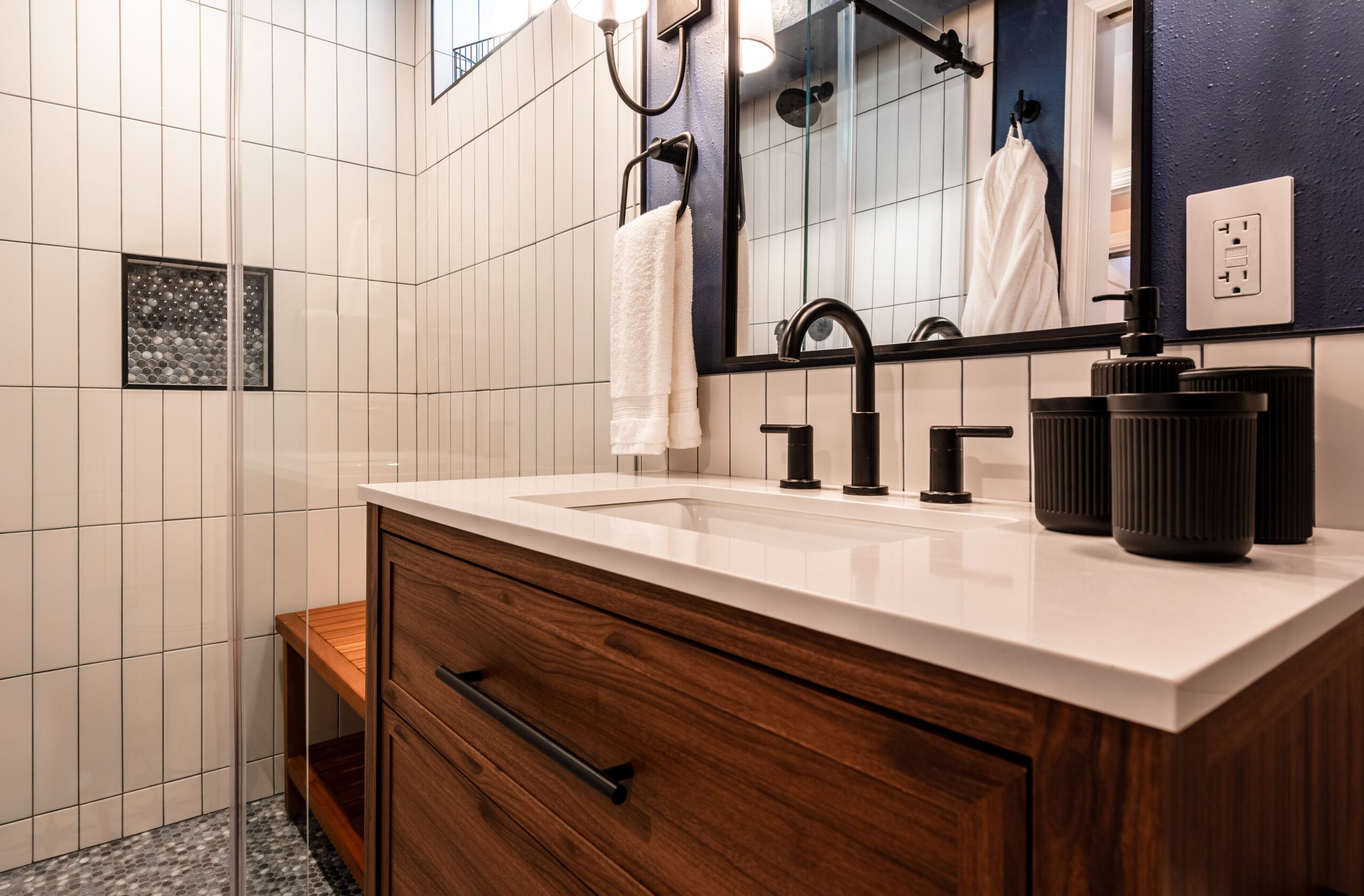 Denver basement remodel interior photography