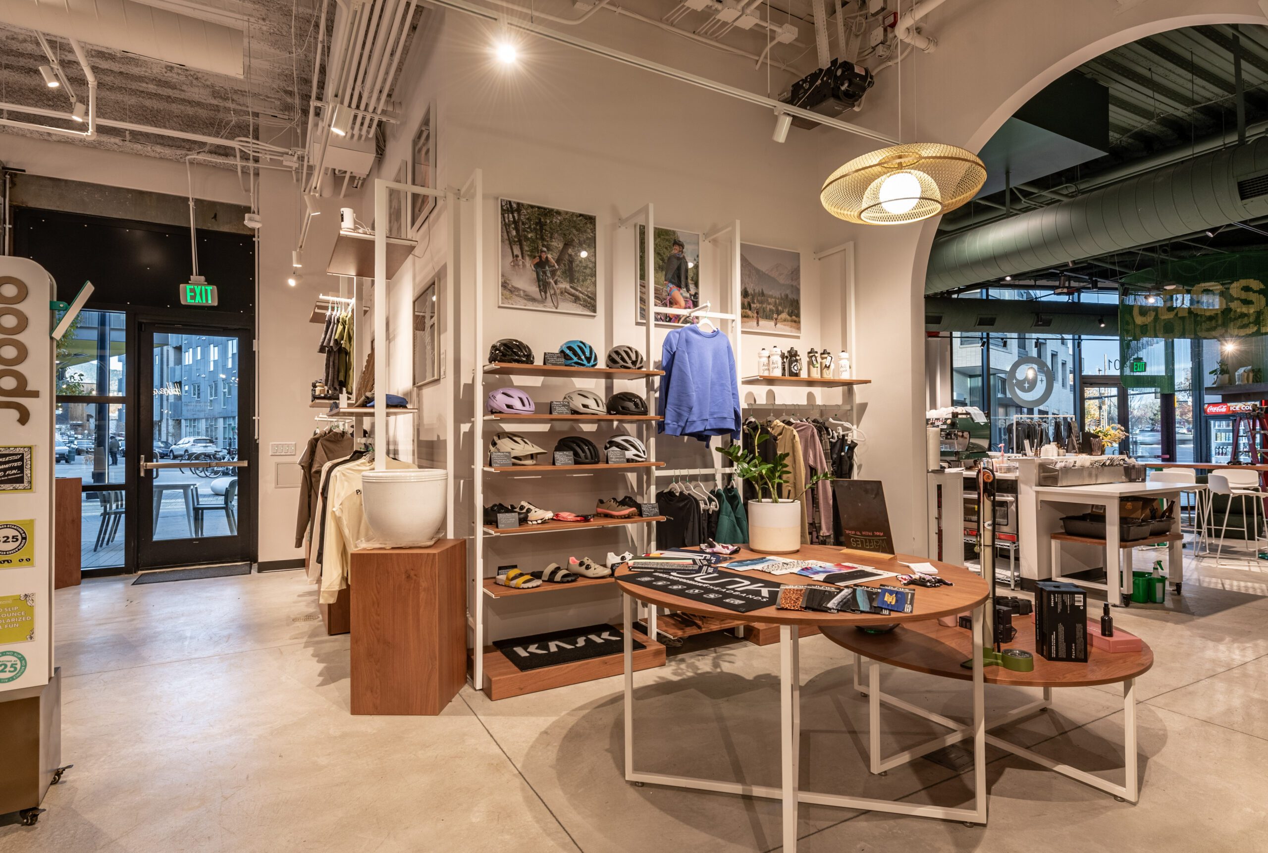 Cassiopeia bike shop, retail space
