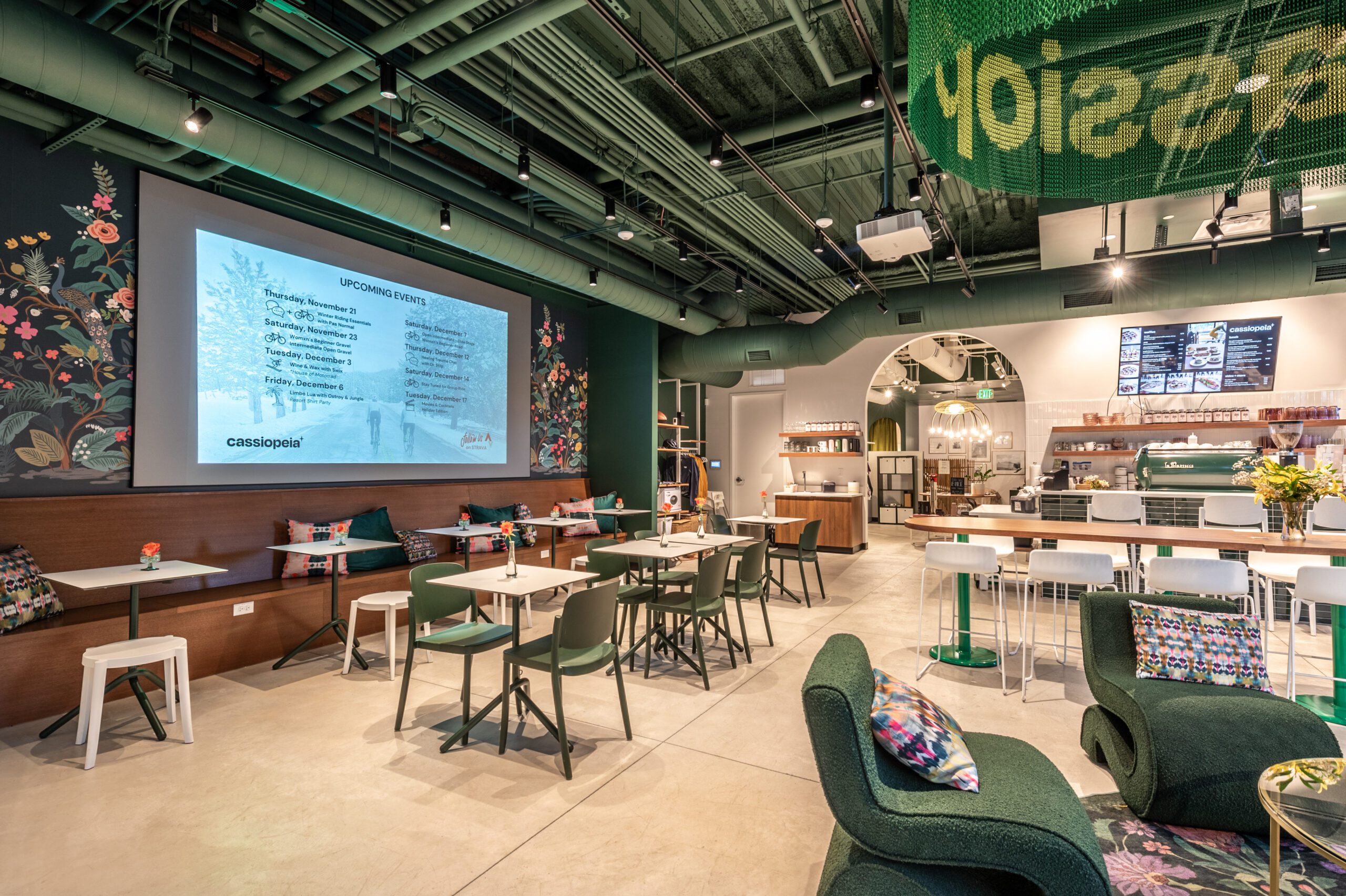 Cassiopeia bike shop, commercial interior photography