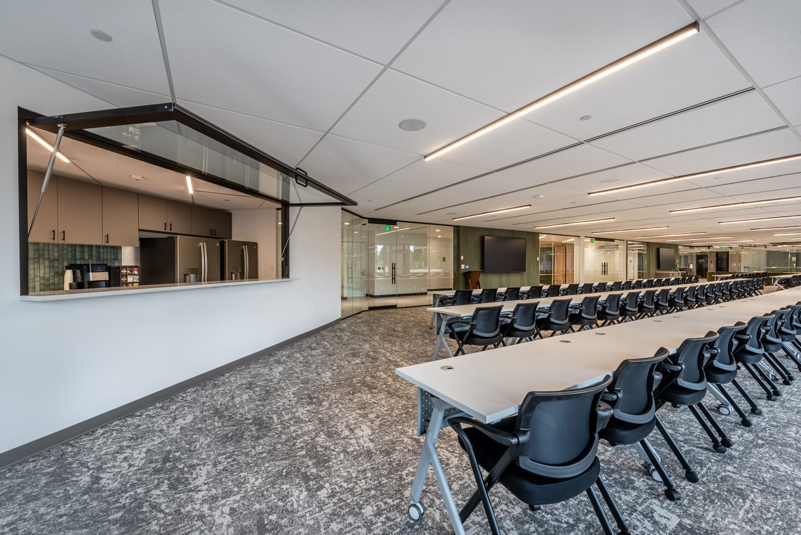 Metropoint lobby tenant renovation Denver