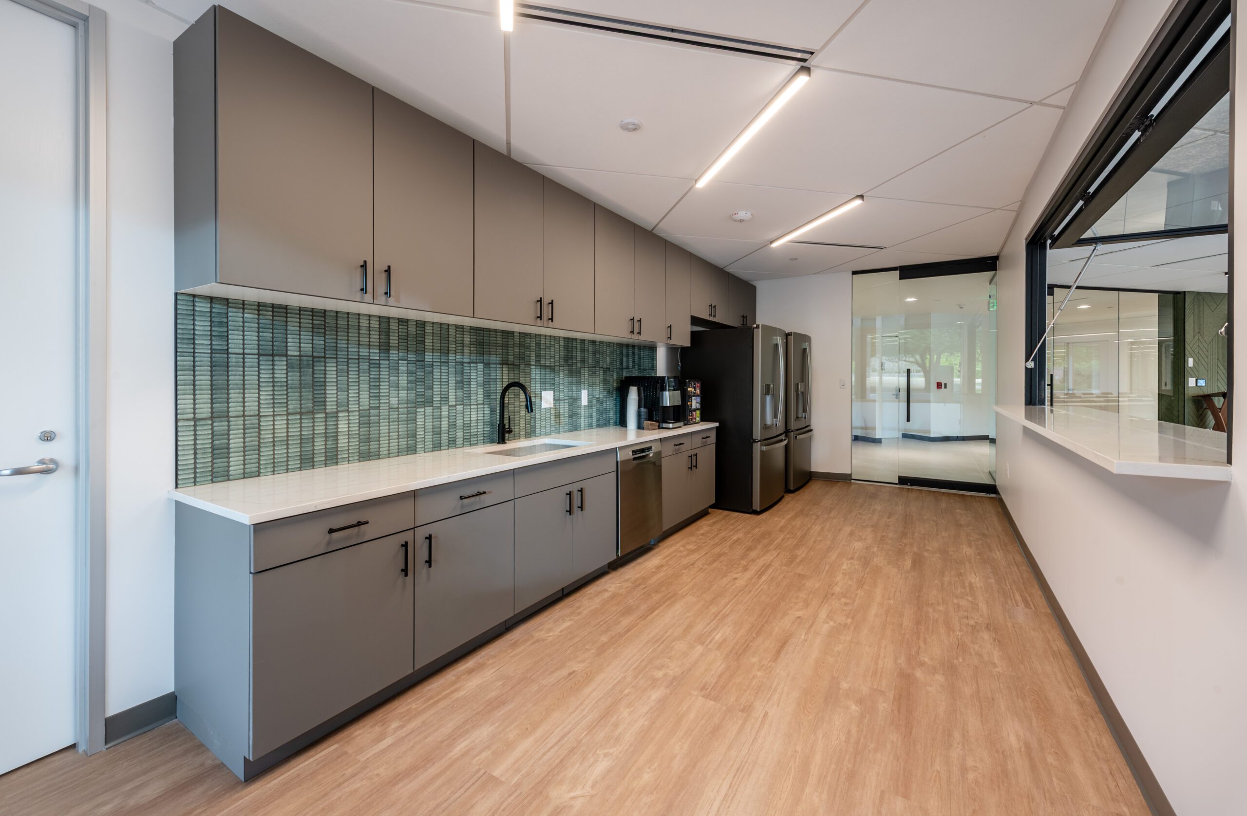 Metropoint lobby tenant renovation Denver