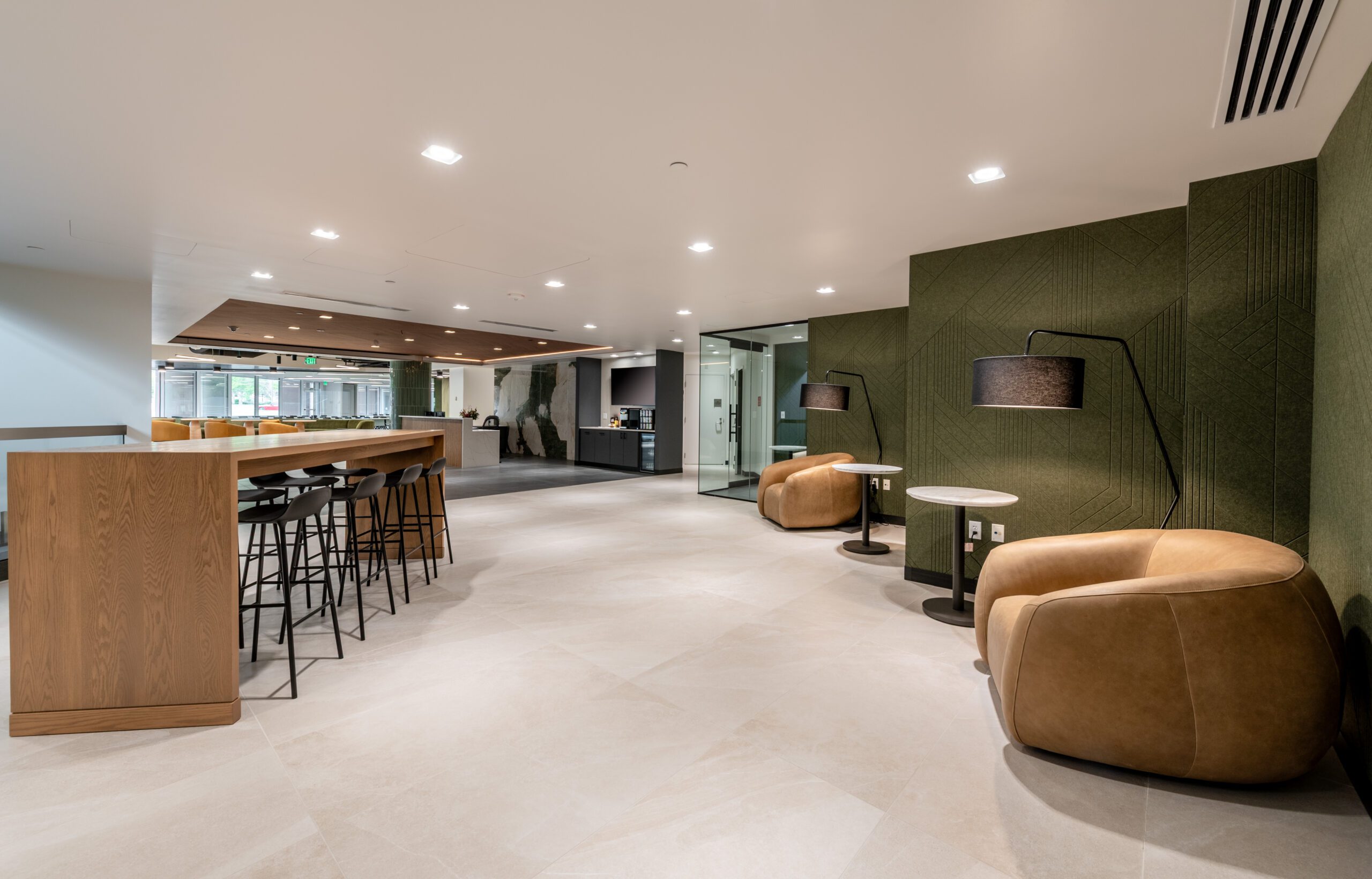 Metropoint lobby tenant renovation Denver